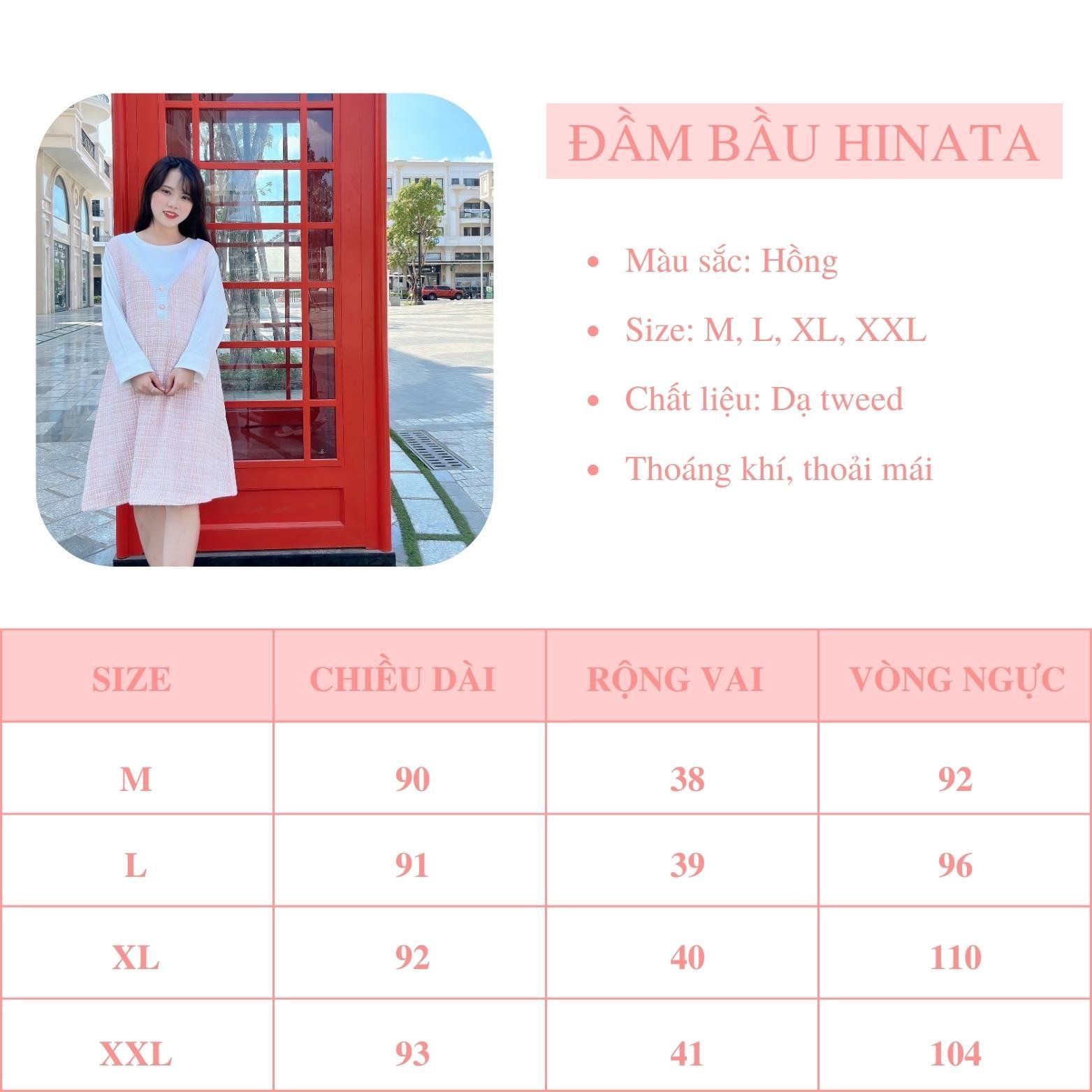 Đầm bầu DB040 Hinata Nhật Bản