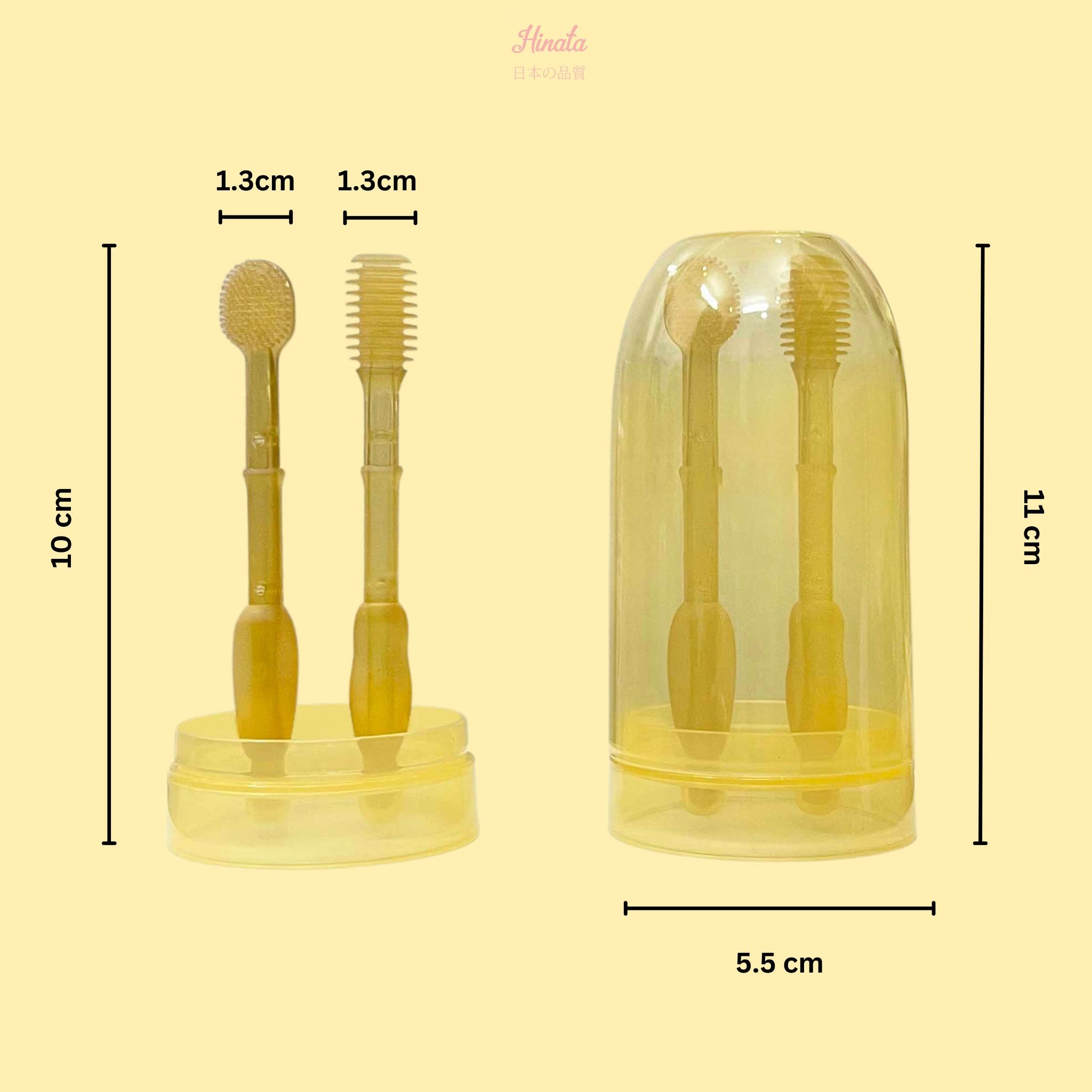 Bàn Chải Đánh Răng Silicone Cho Bé BC01 Hinata