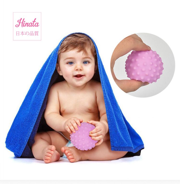 Bộ đồ chơi quả cầu massage cho bé Hinata DC50