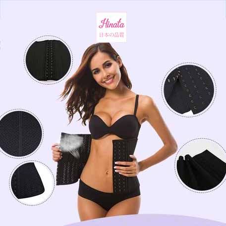 Đai nịt bụng Latex Hinata - Made in Japan