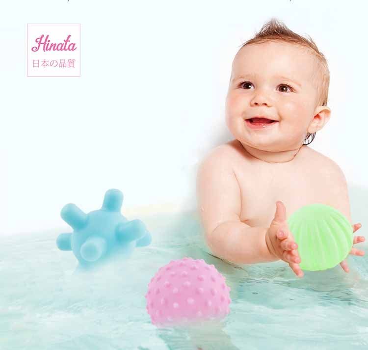 Bộ đồ chơi quả cầu massage cho bé Hinata DC50