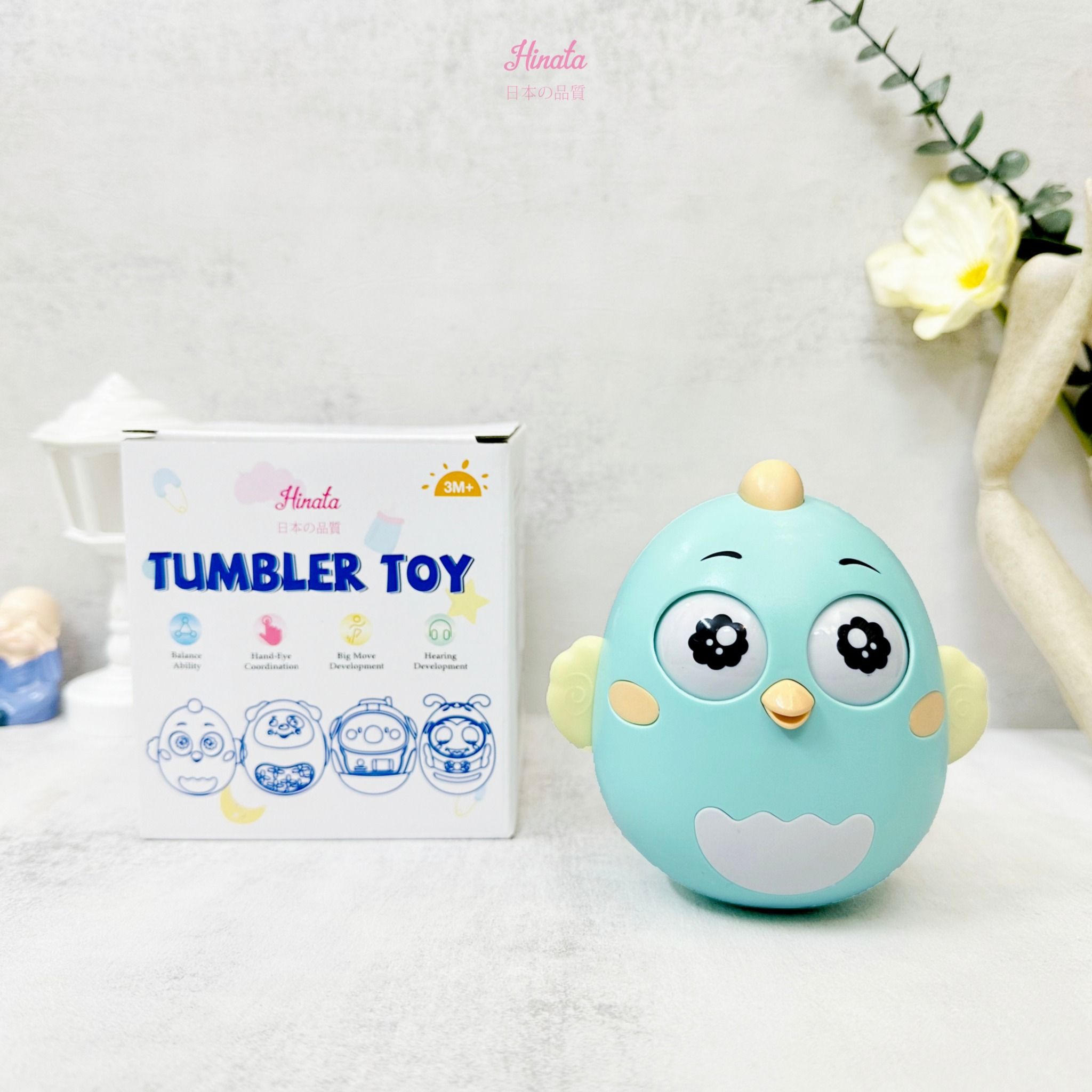 Lật đật hình gà con cho bé Hinata DC74