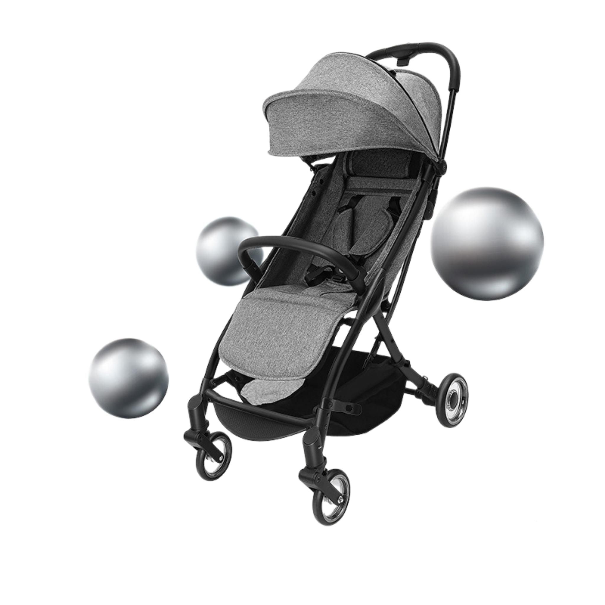 Xe đẩy em bé gấp gọn nhẹ có thể ngồi và nằm XD11 Hinata Nhật Bản