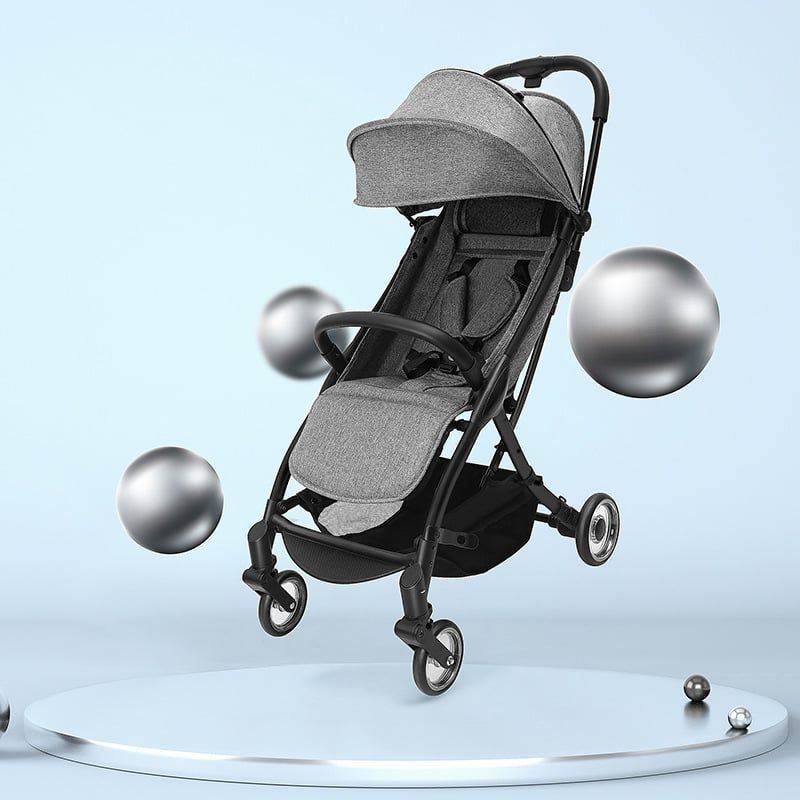 Xe đẩy em bé gấp gọn nhẹ có thể ngồi và nằm XD11 Hinata Nhật Bản