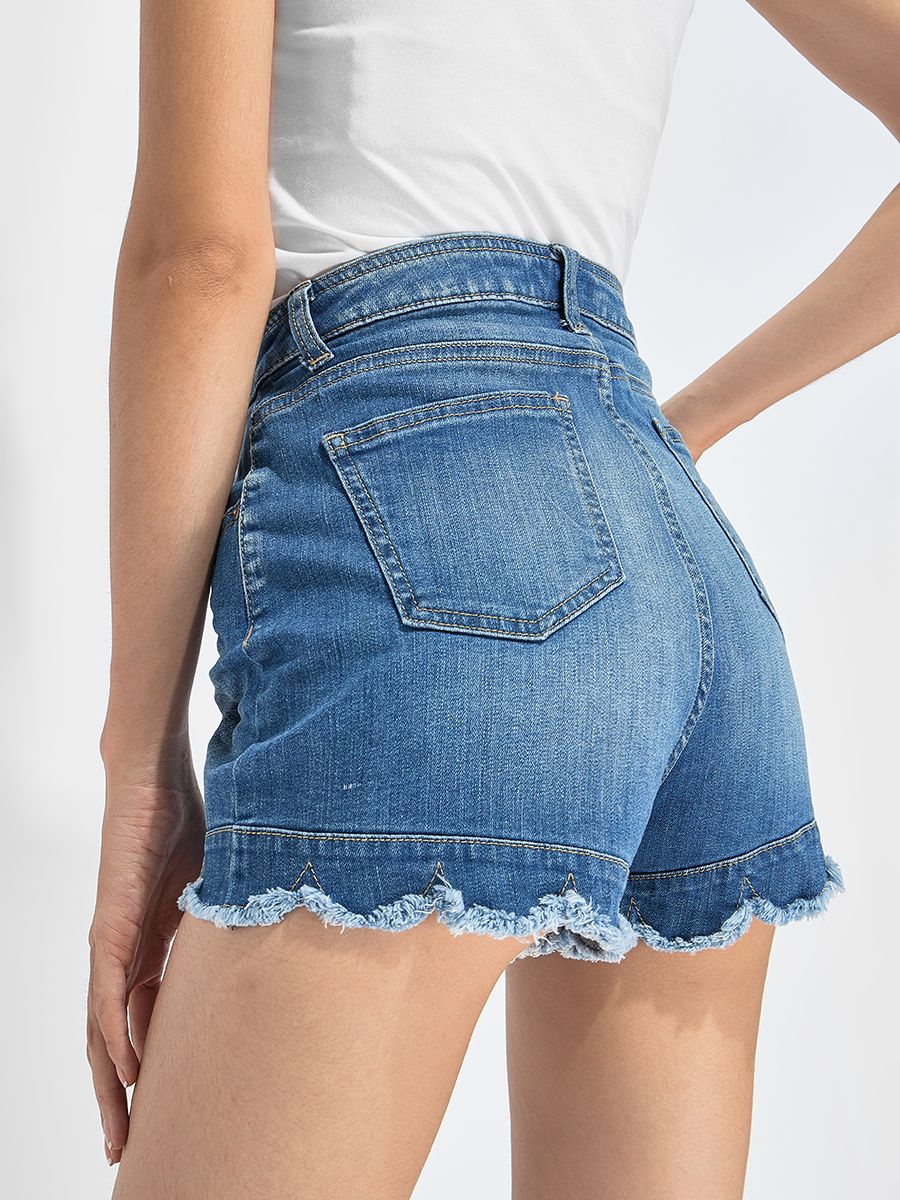 Quần short jeans nữ lượn sóng SJW-728