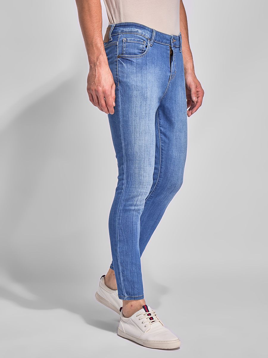 Quần dài jeans nam skinny màu nhạt SJM-930