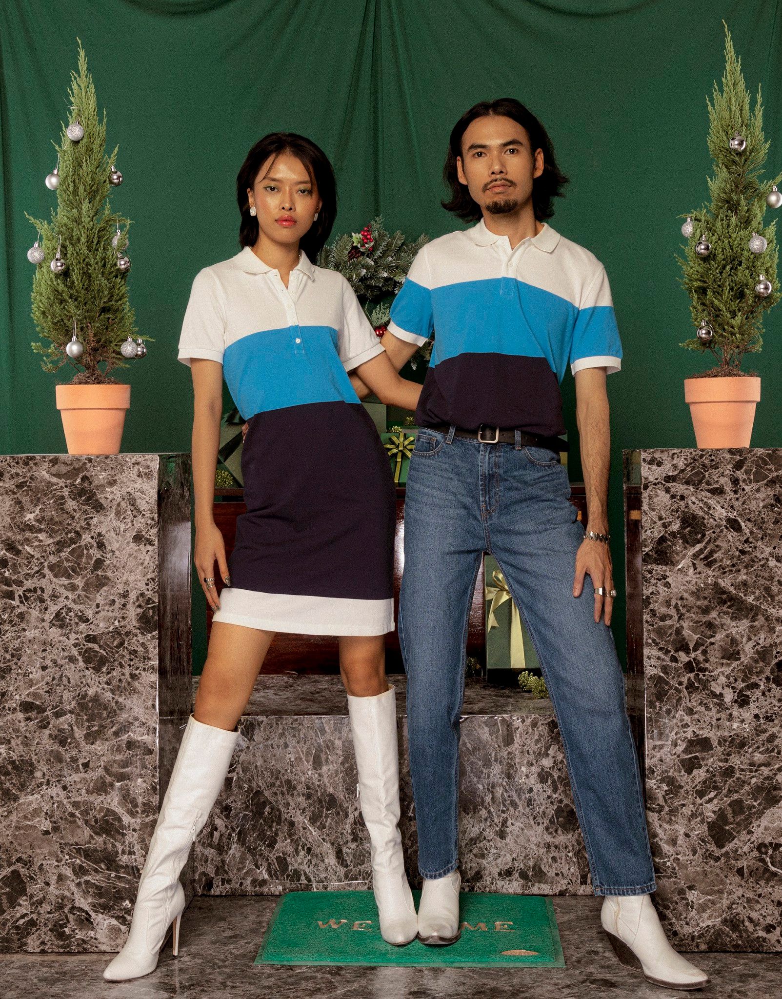 39 - Đầm polo nữ MESSI WTB0116