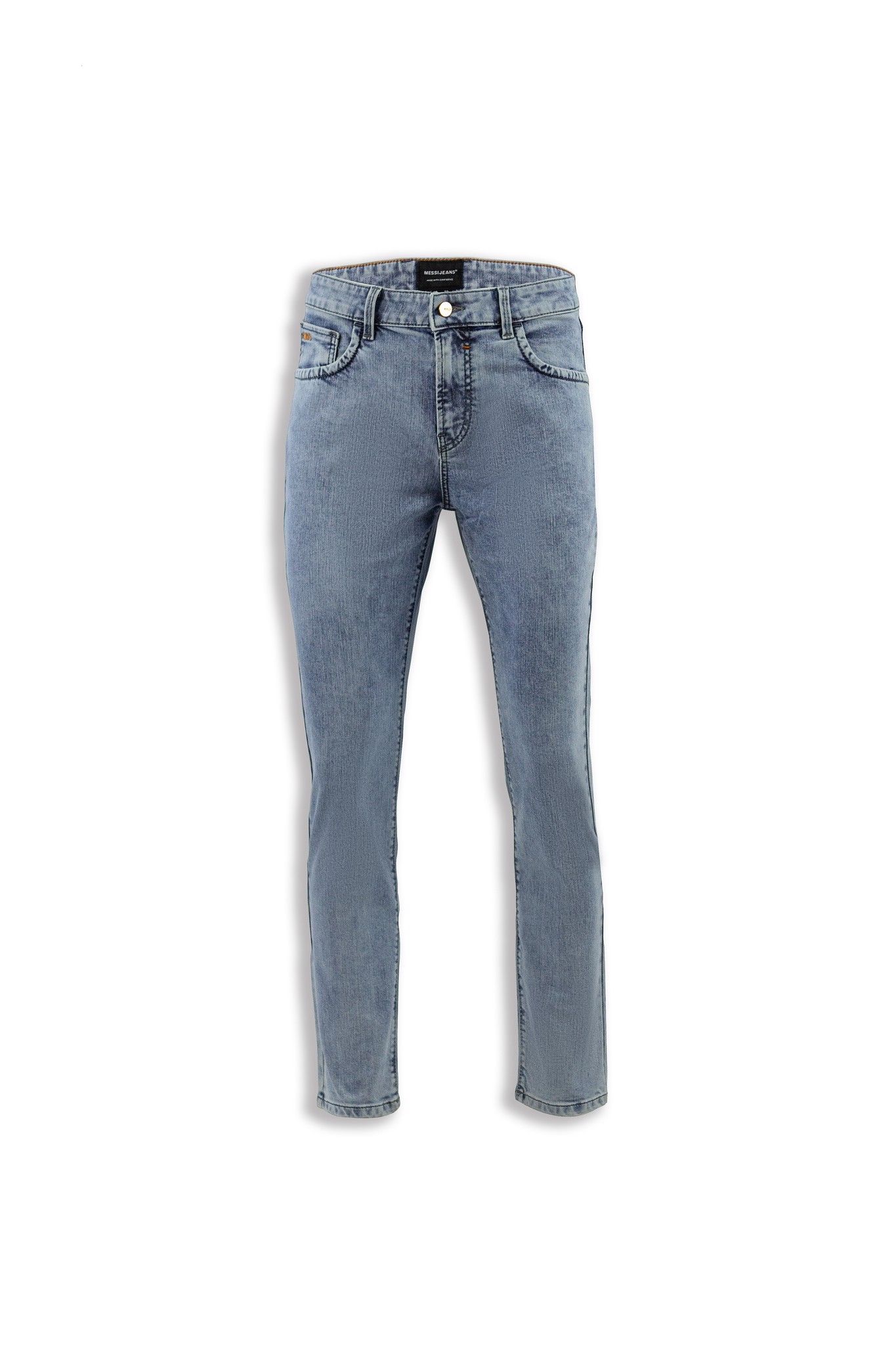 Quần jean nam dài ống đứng classic MESSI MJA0063