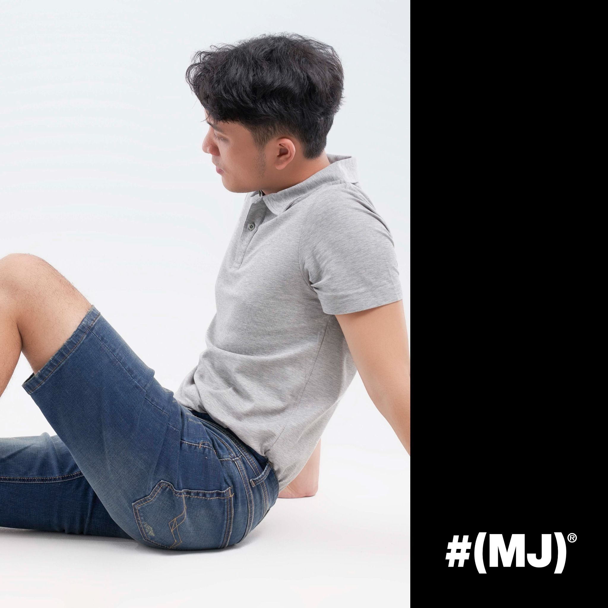 Quần short jeans nam cao cấp MESSI MJB0120