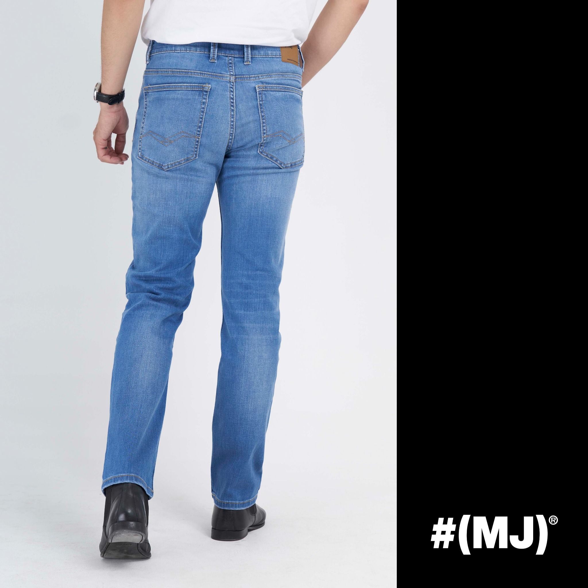 Quần nam jeans ống đứng thanh lịch MESSI MJE0061
