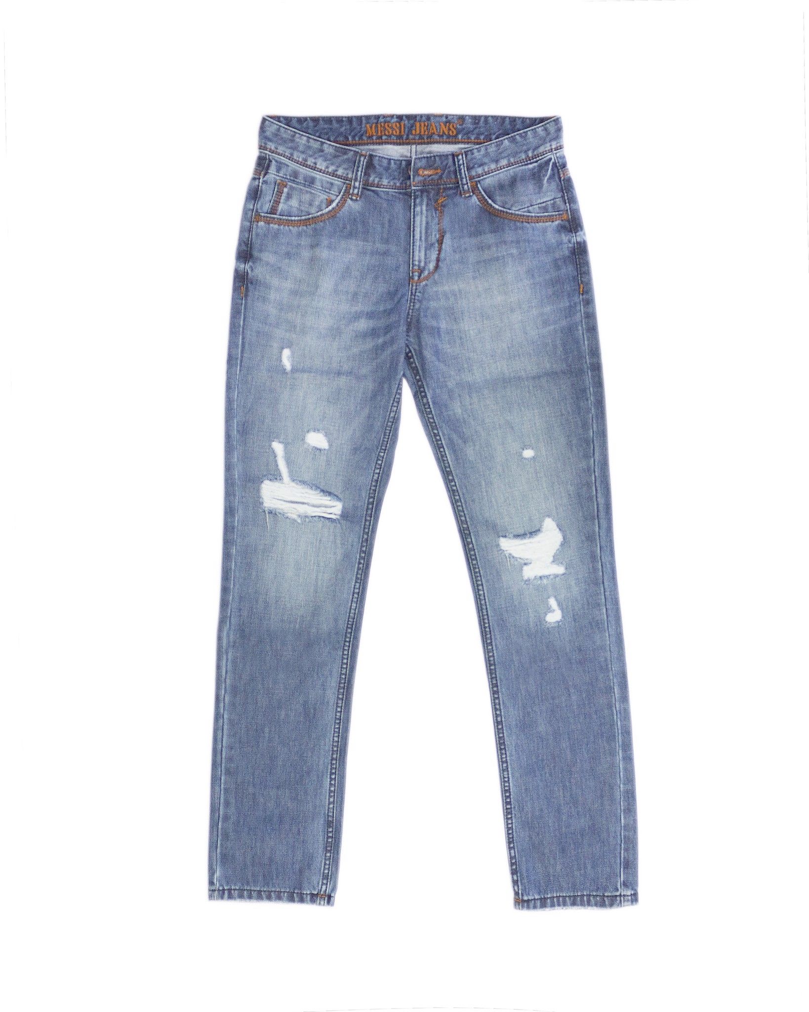 Quần jean nam ống đứng rách SJM1085