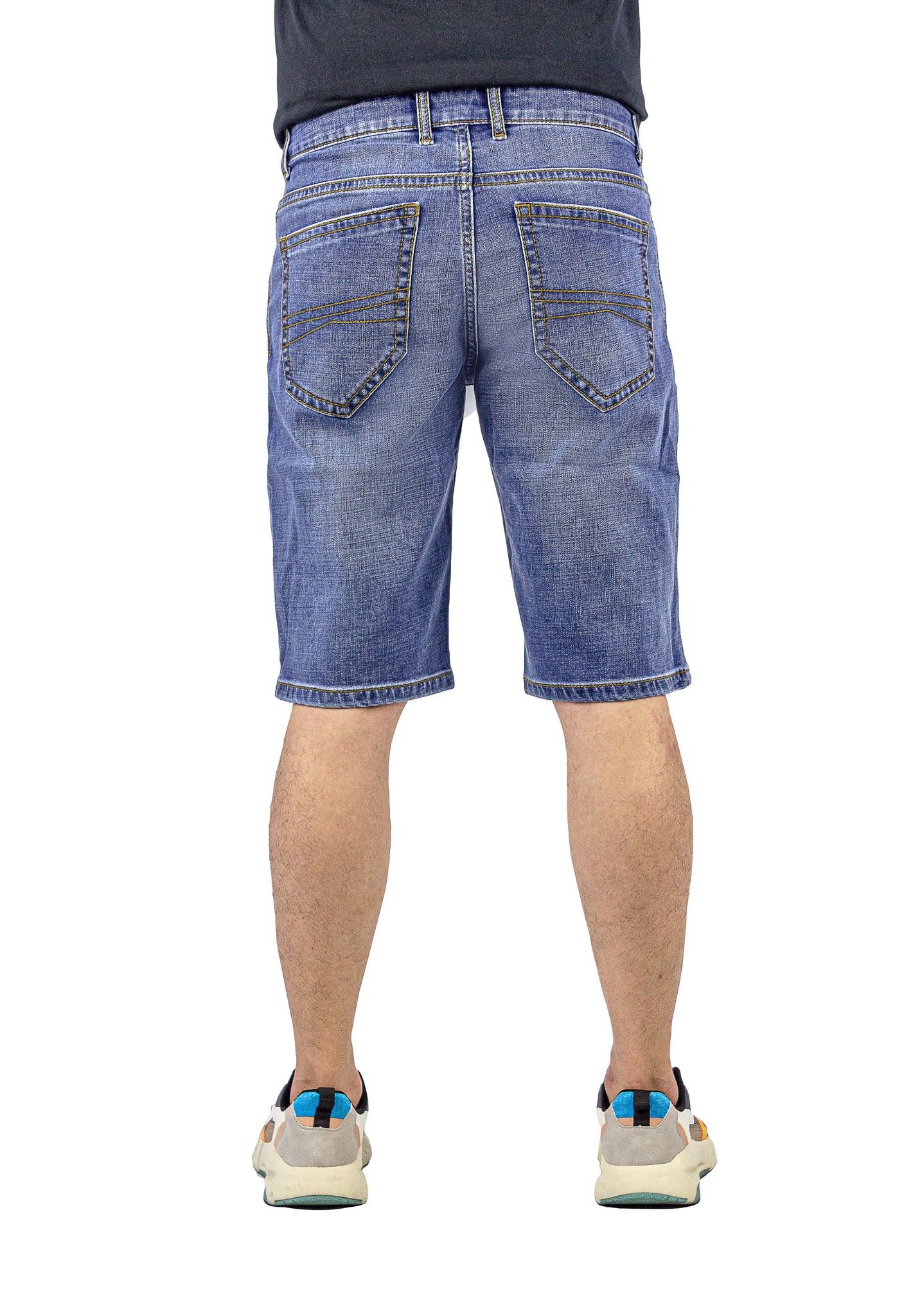 Quần short jean nam MESSI SJM1147