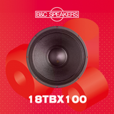 Loa sub rời 5 tấc B&C Speakers 18TBX100