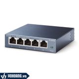  TP-Link SG105| Bộ Switch Để Bàn Với 5 Cổng Gigabit Tốc Độ Cao | Hàng Chính Hãng 