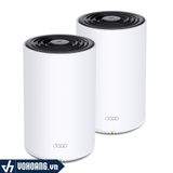  TP-Link Deco X68 | Bộ 2 Pack Wi-Fi 6 Mesh Tri-Band Tốc Độ Cao AX3600 | Hàng Chính Hãng 