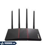  Asus RT-AX55 | Router Wi-Fi 6 Với Tốc Độ Mạng 1800Mbps Chuẩn AX1800 | Hàng Chính Hãng 