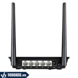  Asus RT-N12+ | Router Wi-Fi 3 Trong 1 Chuẩn N - Độ Phủ Sóng Rộng | Hàng Chính Hãng 