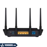  Asus RT-AX58U | Bộ Phát Wi-Fi Băng Tần Kép Chuẩn Wi-Fi 6 - Tốc Độ Cao AX3000 | Hỗ Trợ Cổng USB 3G/4G | Hàng Chính Hãng 