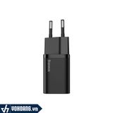  Baseus LV903-TC-CN-BK | Cóc Sạc Nhanh Baseus Super Si Quick Charger 20W Type C - Lightning | Hàng Chính Hãng 