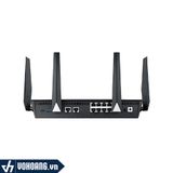  Asus BRT-AC828 | Bộ Router Wi-Fi MIMO 4x4 AC2600  Tốc Độ Cao  - Hỗ Trợ 2 Cổng WAN | Hàng Chính Hãng 