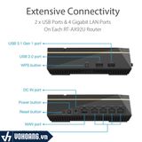  Asus Aimesh RT AX92U | Bộ Mesh Wi-Fi Công Suất Cao AX6100 Chuẩn Wi-Fi 6 - 2 Pack | Hàng Chính Hãng 