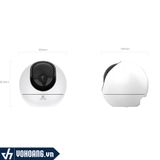  Ezviz C6 | Camera Wi-Fi Thông Minh Xoay 360 Độ - Độ Phân Giải 4MP - Hỗ Trợ Wi-Fi Hai Băng Tần | Hàng Chính Hãng 