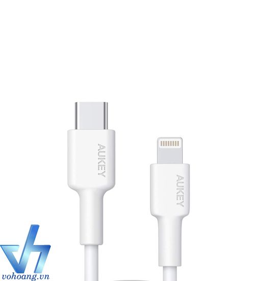 AuKey CB-CL01 | Cáp Sạc Type C To Lightning Chuẩn MFi Apple Cao Cấp