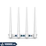  Tenda F6 | Thiết Bị Phát Wi-Fi 4 Ăng-ten Chuẩn N - Tốc Độ Cao 300Mbps 