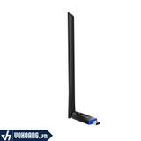  Tenda U10 | Thiết Bị USB Thu Wi-Fi Băng Tần Kép Chuẩn AC650 - Tốc Độ Cao 650Mbps 