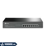  Tp-Link TL-SG1008MP | Switch 8 Cổng Gigabit Với 8 Cổng PoE+ 