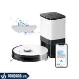  TP-Link Tapo RV30 Plus | Robot Hút Bụi Và Lau Nhà Thông Minh - Tích Hợp Công Nghệ LiDAR - Công Suất Hút Siêu Mạnh - Kèm Dock Sạc Thu Bụi Tự Động 