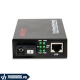  APTEK AP100-20A | Thiết Bị Chuyển Đổi Quang Điện Coverter Media Single Mode - Tốc Độ 100Mbps 