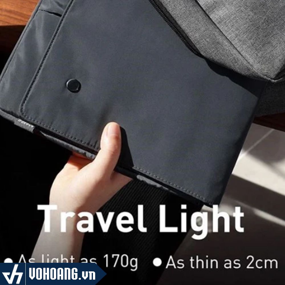 Baseus Basics Series 13 inches | Túi chống sốc, chống thấm nhỏ gọn dùng cho Tablet/ Macbook/ Laptop và phụ kiện (Shock-absorbent, Waterproof, Laptop Sleeve)