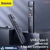  Baseus LV783 | Bút Trình Chiếu Orange Dot Cho Windows & MacBook | Hàng Chính Hãng 