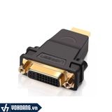  Ugreen 20123 | Đầu Chuyển DVI Female To HDMI Male (2 Chiều) 