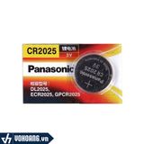  Panasonic Lithium CR2025 | Pin Cúc Áo Đồng Xu Chính Hãng - Giá Rẻ 