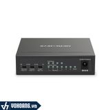  Mercusys MS106LP | Thiết Bị Switch 6 Cổng 10/100Mbps - Tích Hợp 4 Cổng PoE Công Suất Lên Đến 30W 