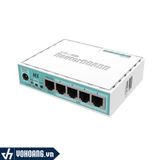  Mikrotik hEX RB750Gr3 | Gigabit Router Chịu Tải | Hỗ Trợ Load Balancing 