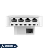  Ruijie RG-RAP1200(P) | Thiết Bị Access Point Gắn Tường Chuẩn Wi-Fi 5 Wave 2 - Tốc Độ Cao | Hàng Chính Hãng 