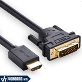  Ugreen 10135 | Cáp HDMI to DVI (24+1) 2M Chính Hãng ( HD106 ) Giá Rẻ 