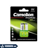  Camelion AlwayReady | Pin Sạc 9V 200mAh Chính Hãng 