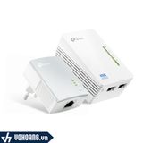  TP-Link TL-WPA4220KIT - Bộ truyền mạng qua đường dây điện + phát Wifi 