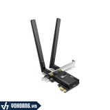  TP-Link Archer TX55E | Bộ Điều Hợp Wi-Fi 6 Gigabit AX3000 - Tích Hợp Bluetooth 5.2 