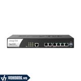  Draytek Vigor 3220 | Router Chuyên Nghiệp Cho Doanh Nghiệp 4 WAN VPN - Hỗ Trợ Wifi Marketing | Hàng Chính Hãng 