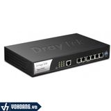  Draytek Vigor 3220 | Router Chuyên Nghiệp Cho Doanh Nghiệp 4 WAN VPN - Hỗ Trợ Wifi Marketing | Hàng Chính Hãng 