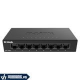  Switch D-Link DGS-108GL | Switch 8 Cổng 10/100/1000 Mbps | Hàng Chính Hãng 