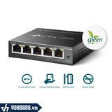  TP-Link SG105E | Bộ Switch Quản Lý Thông Minh Với 5 Cổng Gigabit Tốc Độ Cao | Hàng Chính Hãng 