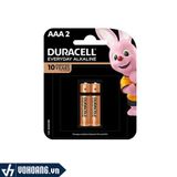  Duracell MN2400-LR03 | Pin AAA Everyday Alkaline 1.5V Chất Lượng Cao | Hàng Chính Hãng 