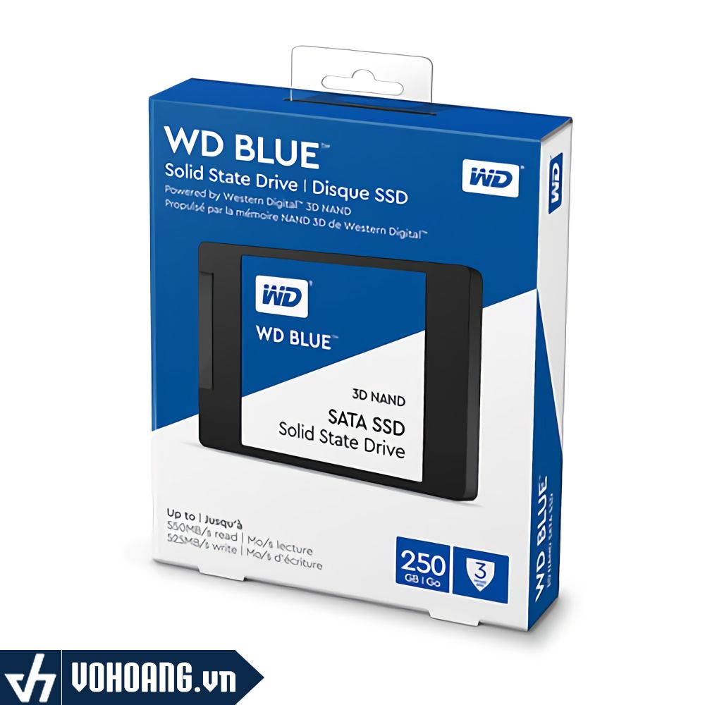 Western Digital WDS250G2B0A | Ổ Cứng SSD Blue 250GB Chính Hãng