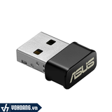  Asus USB-AC53 Nano || Thiết bị thu sóng USB Wi-Fi hai băng tần AC1200 || Hàng Chính Hãng 